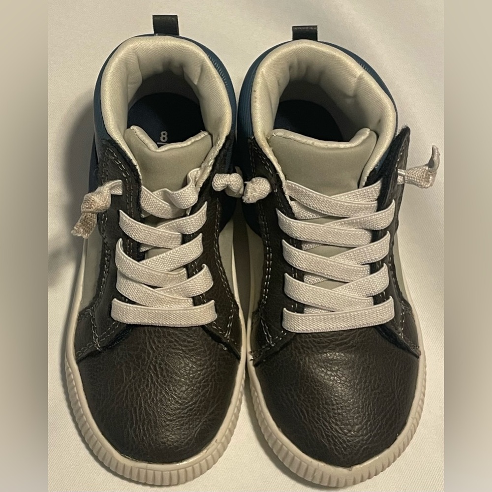 Carters high top sneakers sz 8